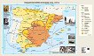 Стенна карта: Гражданската война в Испания 1936 - 1939 г. - 