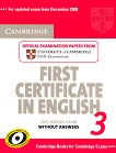 Cambridge First Certificate in English for updated exam 3: Учебник - 