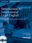 Introduction to International Legal English: Учебник + Комплект 2 CD - продукт
