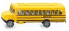 Училищен автобус - Метална играчка от серията "Super: Bus & Rail" - 