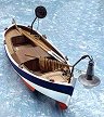 Рибарска лодка - Gozzo da Pesca  - Сглобяем модел от дърво - 
