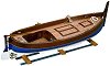 Рибарска лодка - Gozzo Mediterraneo - Сглобяем модел от дърво - 