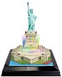 Статуята на свободата - Светещ 3D пъзел -