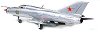 Изтребител - MiG-21 Fishbed - Сглобяем авиомодел - 