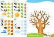 Учебно табло за 1., 2., 3. и 4. група на детската градина: Вълшебното дърво - табло