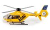 Спасителен хеликоптер - ADAC - Метална играчка от серията "Super: Emergency rescue" - 