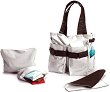 Чанта за бебешка количка Wisey - С подложка за преповиване и торбички за аксесоари - 