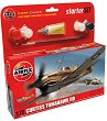 Изтребител-бомбардировач - Curtiss Tomahawk IIB - Сглобяем модел - стартов комплект -