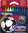 Восъчни пастели Colorino Kids - Футбол