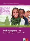 DaF kompakt: Учебна система по немски език Ниво A1: Учебник и учебна тетрадка в едно + 2CD - помагало