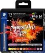      Staedtler Pigment Arts 371 Warm Colours