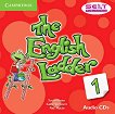 The English Ladder: Учебна система по английски език Ниво 1: 2 CD с аудиоматериали за упражненията от учебника - 