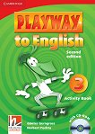 Playway to English - ниво 3: Учебна тетрадка по английски език + CD-ROM Second Edition - помагало