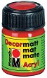 Матова акрилна боя Marabu Decormatt - 15 или 50 ml - 