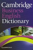Cambridge Business English Dictionary - 