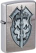   Zippo Medieval Sword and Shield Skull - 