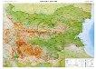 Административна карта на Република България Природногеографска карта на Република България - книга