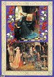 Декупажна хартия Finmark - Дами от Средновековието 061 - Дизайн на Anne Zada - 