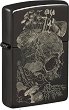   Zippo Skull Mushroom Design