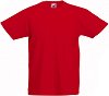   Fruit of the Loom - Red - 100% ,   Kids Valueweight - 