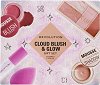 Makeup Revolution Cloud Blush and Glow Gift Set - 