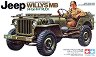 Военен джип - Jeep Willys MB - Сглобяем модел - 