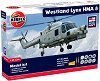 Военен хеликоптер - Westland Lynx HMA8 - Сглобяем авиомодел - комплект с лепило и боички - 