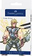    Faber-Castell Comic 3D - 11    Pitt Artist Pens - 