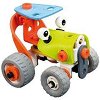 Детски конструктор 2 в 1 Meccano - Трактор, количка и двуколка - От серията Build & Play - 
