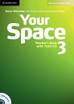 Your Space - Ниво 3 (B1): Книга за учителя + CD : Учебна система по английски език - Garan Holcombe, Martyn Hobbs, Julia Starr Keddle - 