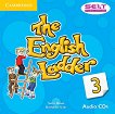 The English Ladder: Учебна система по английски език Ниво 3: 3 CD с аудиоматериали за упражненията от учебника - 