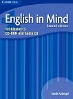 English in Mind - Second Edition: Учебна система по английски език : Ниво 5 (C1): CD-ROM с генератор на тестове + аудио CD - Sarah Ackroyd - 