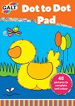 Galt: Точка по точка - книжка за оцветяване : Dot to Dot Pad - детска книга
