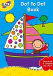 Galt: Точка по точка - книжка за оцветяване Dot to Dot Book - детска книга