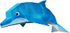 Делфин - 3D пъзел от картон - пъзел