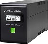    UPS PowerWalker VI 800 SW - 800 VA, 480 W, 12V / 9Ah, 2x Schuko , RJ-11/RJ-45 , USB, LCD , Line Interactive - 