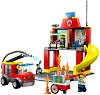 LEGO City - Пожарна станция и пожарникарски камион - 