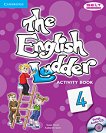 The English Ladder: Учебна система по английски език Ниво 4: Учебна тетрадка + CD - учебна тетрадка