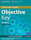 Objective - Key (A2): Учебна тетрадка + CD Учебен курс по английски език - Second Еdition - книга