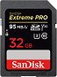 SDHC карта памет 32 GB SanDisk - Class 10, U3, V30 от серията Extreme Pro - 