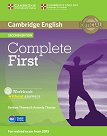 Complete First - Ниво B2: Учебна тетрадка + CD : Учебна система по английски език - Second Edition - Barbara Thomas, Amanda Thomas - 