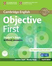 Objective - First (B2): Учебник + CD : Учебен курс по английски език - Fourth edition - Annette Capel, Wendy Sharp - 