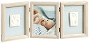 Дървена рамка за снимка и два отпечатъка - My Baby Touch - Комплект от серията Wooden - 