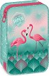 Ученически несесер Ars Una  - От серията Pink flamingo - 