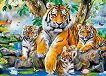 Тигри на брега на поток - Пъзел от 120 части на Хауърд Робинсън от колекцията "Premium" - пъзел