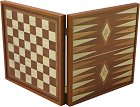 Шах и табла Manopoulos - Луксозен комплект за игра - 