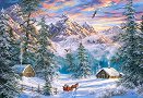 Коледа в планината - Пъзел от 1000 части - 