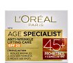 L'Oreal Paris Age Specialist 45+ SPF 20 - Крем за лице против стареене от серията "Age Specialist" - 