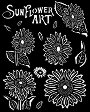  Stamperia -  - 20 x 25 cm   Sunflower Art - 