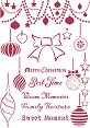  Stamperia Merry Christmas - 21 x 29.7 cm - 